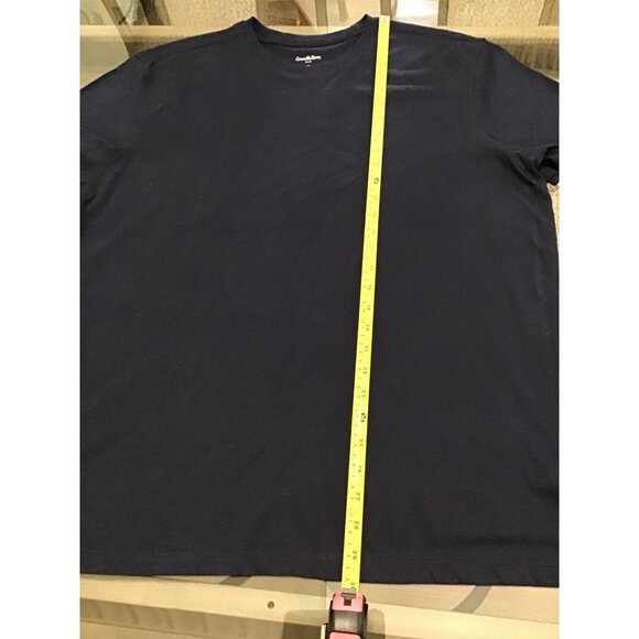 GOODIELLOW- MENS NAVY CREW NECK SHORT SLEEVE T-SHIRT SIZE X-LARGE - Picture 6 of 6